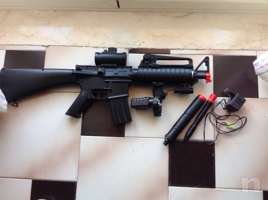 M16 buonissime condizioni con relativi accessori softair  foto-359