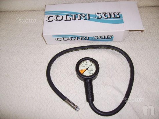 Manometro MC300, con frusta; foto-6492