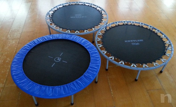 Trampolini usati per palestra foto-369