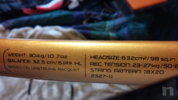 Racchetta tennis Wilson BLX blade 98  foto-6751