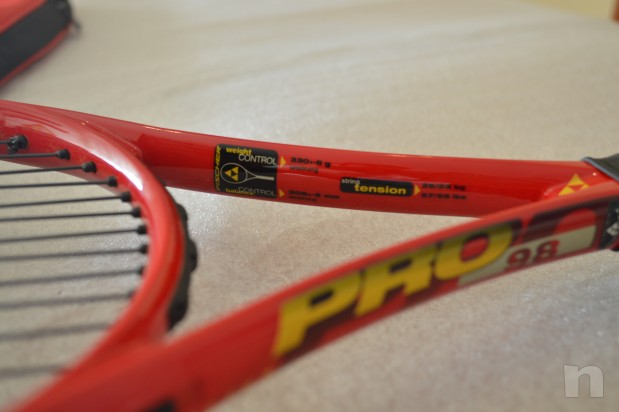 Racchetta tennis "FISCHER" - mod. Vacuum PRO98 foto-6764