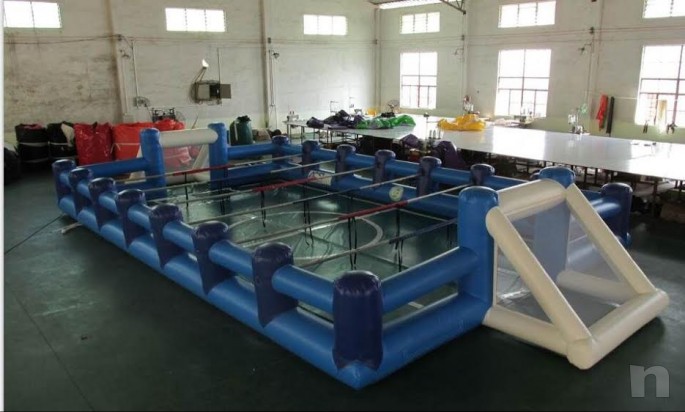 OFFRO CALCIO BALILLA UMANO PRATICAMENTE NUOVO foto-6773