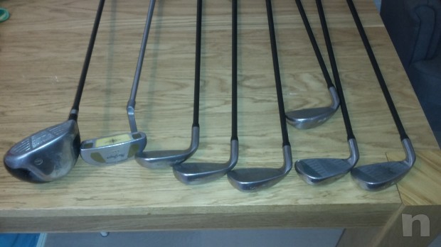 Vendo vari ferri marche callaway mc Gregor ping più carrello portasacca  foto-6842