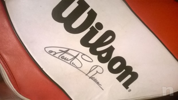 sacca da golf autografata da Costantino Rocca foto-6850