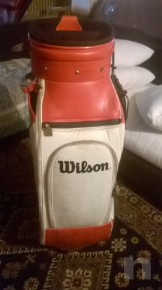 sacca da golf autografata da Costantino Rocca foto-3876