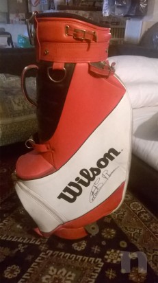 sacca da golf autografata da Costantino Rocca foto-6852