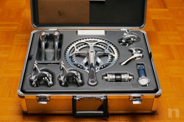 Gruppo Shimano DURA Ace del 25° Anniversario Nuovo foto-6934