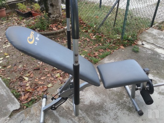 Panca per addominali e flessioni e altro foto-3948