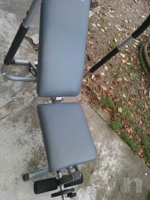 Panca per addominali e flessioni e altro foto-6979