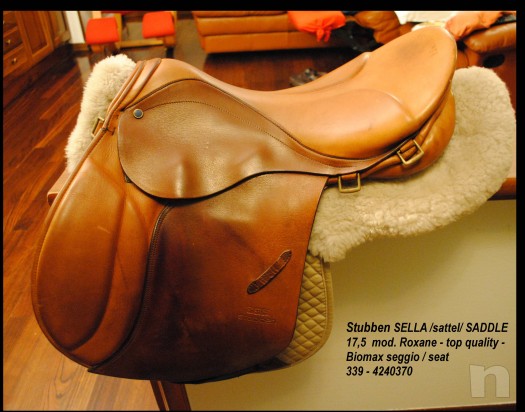 SELLA STUBBEN USATA POCHISSIMO CON SEGGIO BIOMAX TOP QUALITY foto-3949