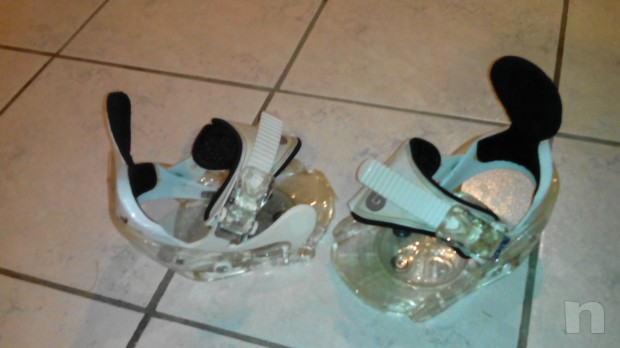 scarponi e attacchi snowboard mis. 33 foto-7096