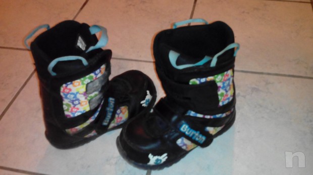 scarponi e attacchi snowboard mis. 33 foto-4025