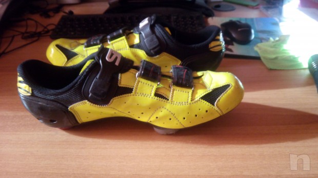 Scarpe da ciclismo Sidi Laser Fluo numero 45 foto-7163