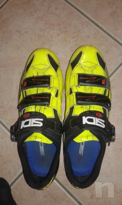 Scarpe da ciclismo Sidi Laser Fluo numero 45 foto-7161