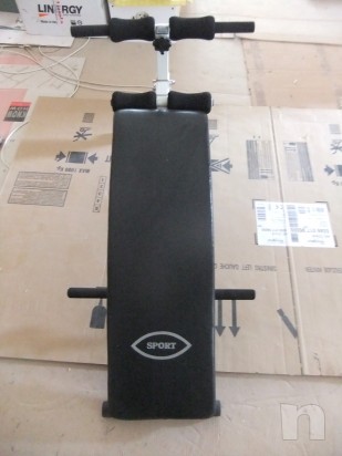 Panca, addominali, palestra, sport, pesi foto-7390