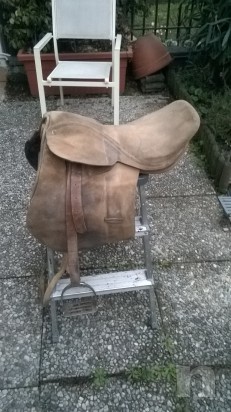 Sella da equitazione scamosciata marca "30 yardas"   foto-7501