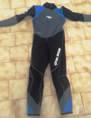 SEAC Sub muta umida + guanti + cappuccio + calzari foto-7543