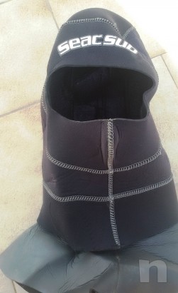 SEAC Sub muta umida + guanti + cappuccio + calzari foto-7546