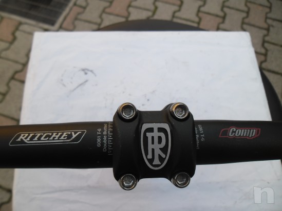vendo piega manubrio piu' piega in alluminio 6061 Ritchey foto-4268