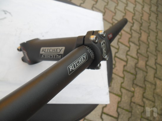 vendo piega manubrio piu' piega in alluminio 6061 Ritchey foto-7599