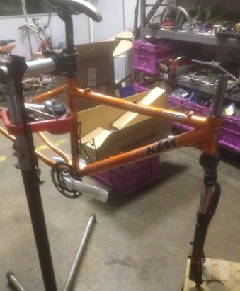 Ktm telaio + forcella suntour da 27.5 foto-7841