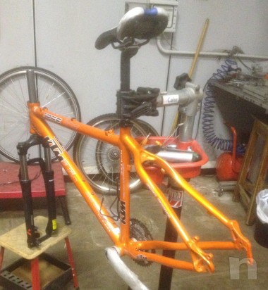 Ktm telaio + forcella suntour da 27.5 foto-7840