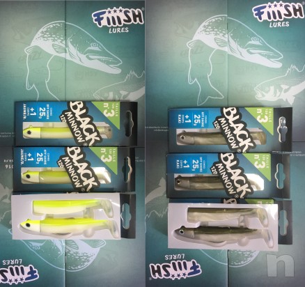 Fiiish Blach Minnow 120 combo X2 - 25gr e 12gr foto-4472