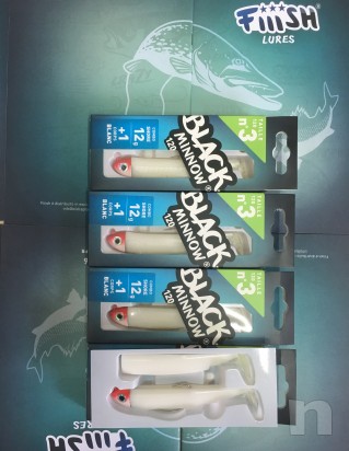 Fiiish Blach Minnow 120 combo X2 - 25gr e 12gr foto-7949