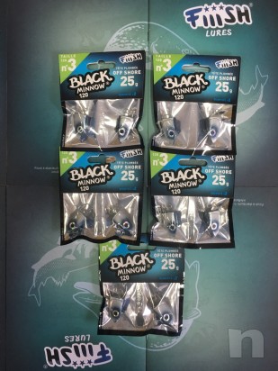 Fiiish Black Minnow 120 teste - 25 gr - 12 gr - 6 gr foto-4474