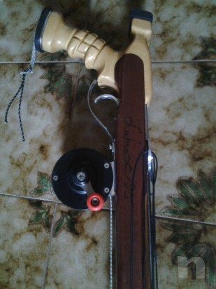 fucile sub labrax90 gimansub artigianale arbalete in legno  foto-4497