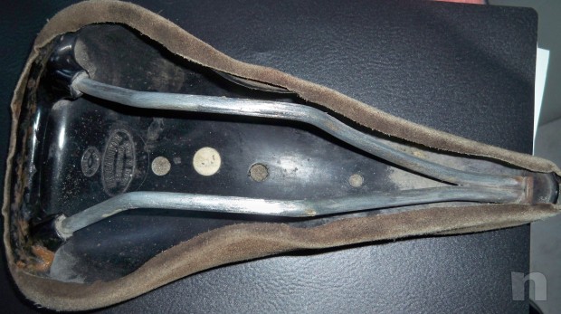 reggisella eroica vintage campagnolo record + sella cinelli foto-4533