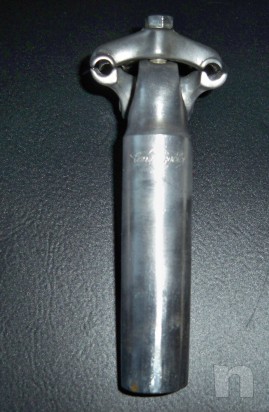 reggisella eroica vintage campagnolo record + sella cinelli foto-8072