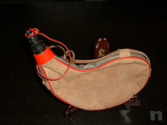 Borraccia in pelle foto-8083