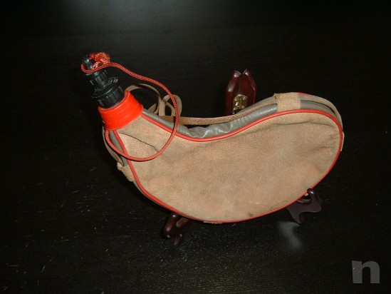 Borraccia in pelle foto-8082