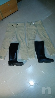 Cap Stivali Pantaloni Equitazione foto-8402