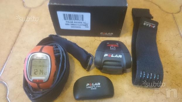 VENDO Polar RS300X + fascia cardio + sensore gps G1 foto-4886