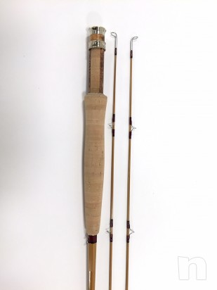 Canna da pesca Orvis Bamboo 7' 6 5 peso Flex Completa 2 pz Rod Nuovo foto-4976