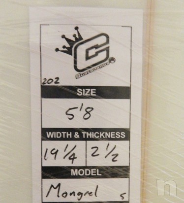 Tavola da Surf Clayton MONGREL foto-8944