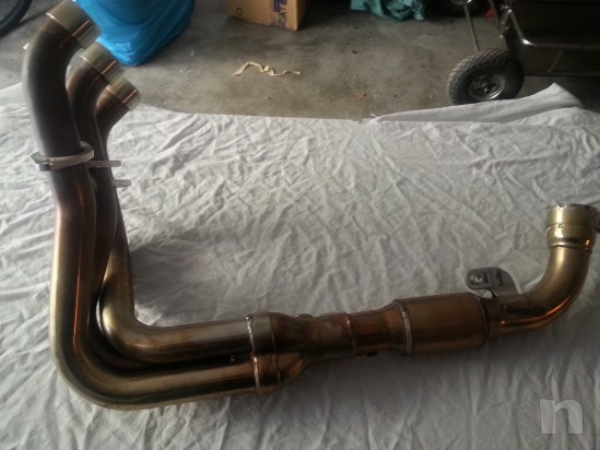 Collettore scarico Triumph Street Triple foto-637