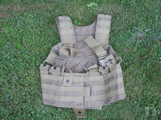 Gilet tattico Softair Chest Rig Tan foto-520