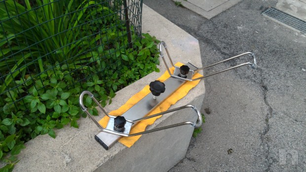 Porta canne da pesca a drifting o traina artigianale da imbarcazione foto-5342