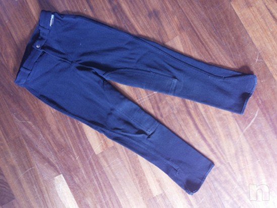 pantaloni equitazione bambino/a foto-5377