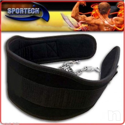 Cintura pesistica per sovraccarico body building foto-5403