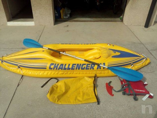Kayak Canoa gonfiabile 1 posto foto-5520