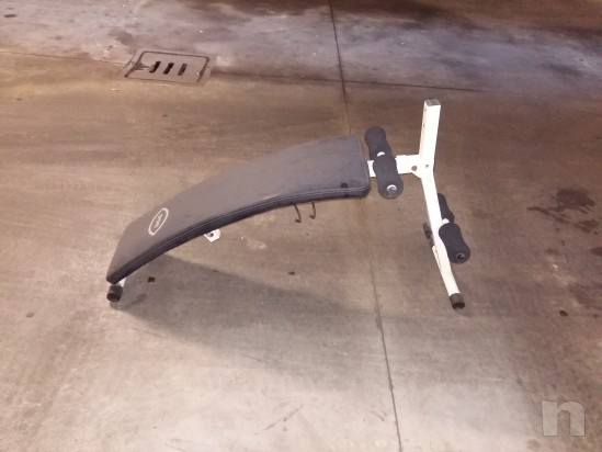 Panca addominali fitness pesi foto-5567