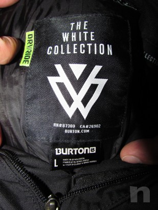 Vendo pantaloni da snowboard Burton the white collection foto-10162