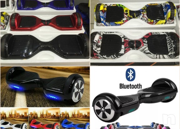 Skateboard Elettrico Overboard Smart Balance Monopattino Led Bluetooth Fantasia foto-10466