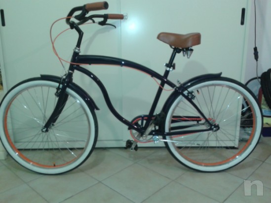 BECRUISER  unisex nuova mod. corto blu no cestino foto-5901