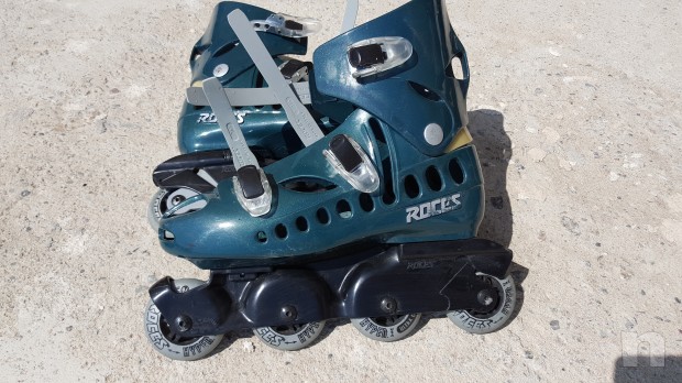 Pattini in linea Roces n. 44. Usato foto-5925