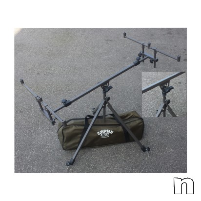 Completo CARPFISHING 3 canne 3 mulinelli fodero rod pod materassino NUOVI foto-10547